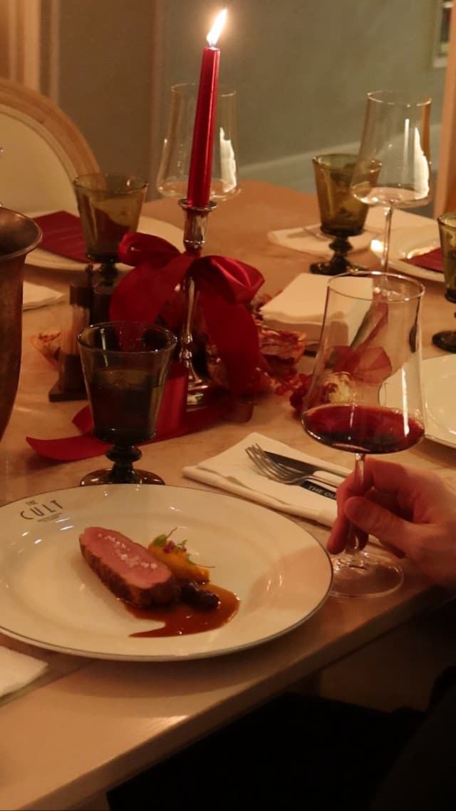 Дегустация красных напитков